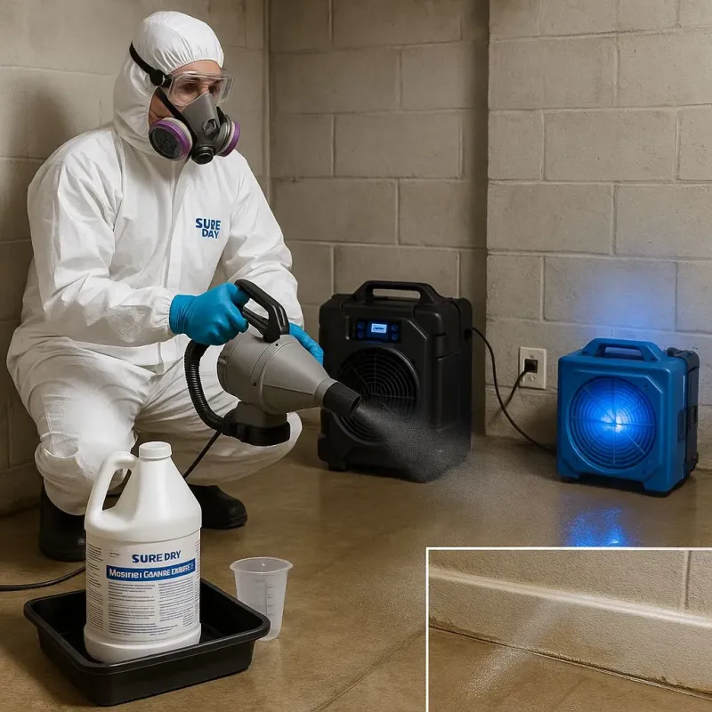 Sanitization and Odor Removal process in Granby, CO